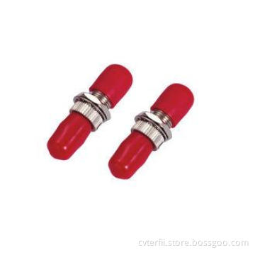 Low Insertion Loss ST Fiber Optic Adapters Multi Mode Cutou